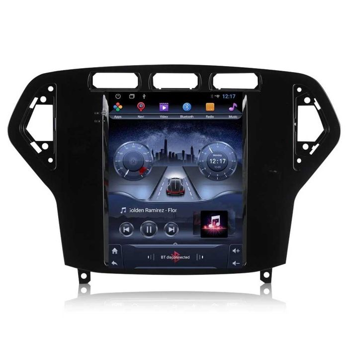 Navigatie Dedicata Tesla Ford Mondeo (2007 - 2011), BT, Wi-Fi, Carplay