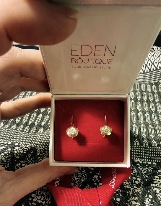 Cercei aur 14k tortite