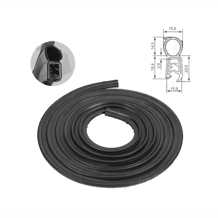 Cheder usa spate Mercedes Sprinter 2006-2018, Opel Movano 01.2010-, Renault Master 2010-2020, VW Crafter 2005-2017, cu armatura metalica, 7 metri in pachet