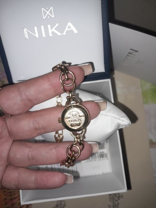 Продам серебряные часы в позолоте