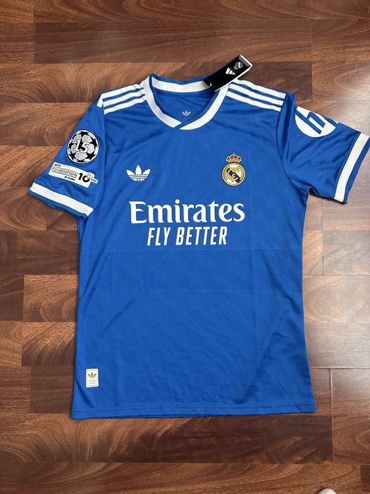 Tricou Fotbal Adidas Real Madrid 25/26 Third Kit Mbappe