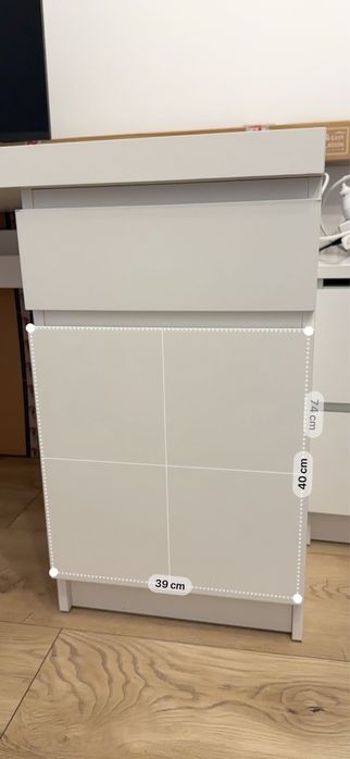 Birou IKEA alb, 140x65
