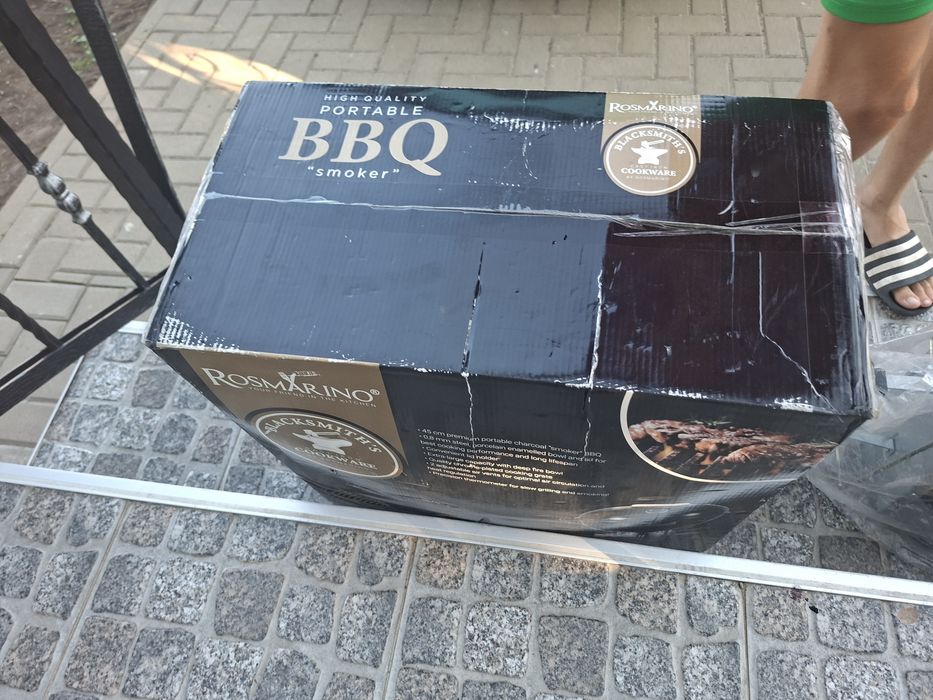 Grătar rosmarino BBQ Smoker 45 cm