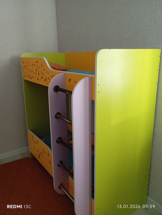 Детский кровать двухъярусная