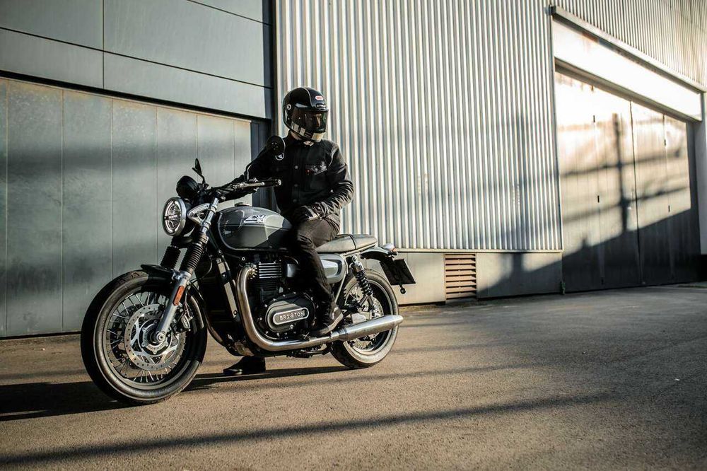 ТОП ОФЕРТА Мотоциклет Мотор Brixton CROMWELL 1200 ABS GREY 0км.NEW