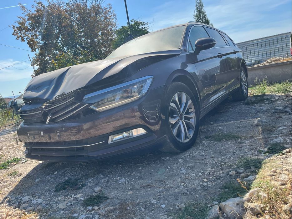 На части Volkswagen Passat B8 2.0tdi код CRL кутия код QMM Vw Пасат Б8 B8 8ца  автомат кожа  патерица щора ръчка 2.0тди 1.4gte 1.6tdi боя LD3Y