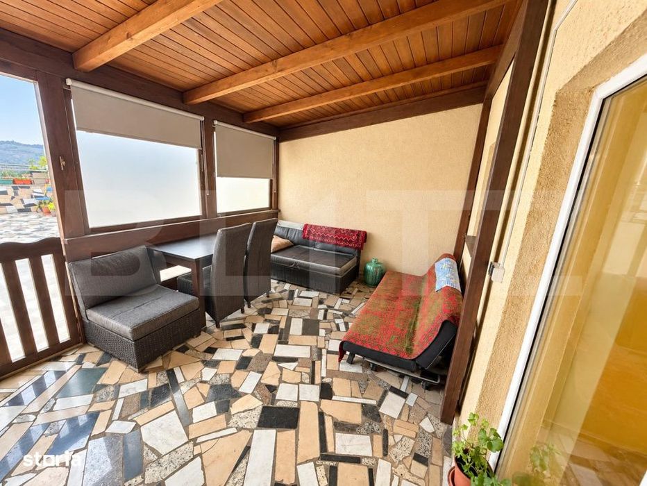 Apartament 2 camere, 56 mp, terasa 51 mp, zona VIVO