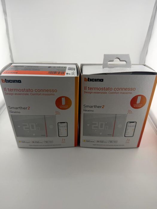 Termostat conectat Netatmo Wi-Fi incastrat 3M Living Now , noi