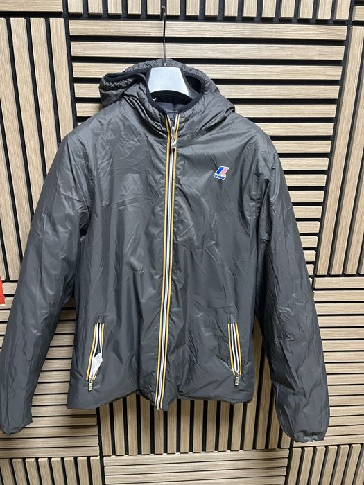 K-Way ITALY : Яке с пух и две лица размер М/Л Оригинал