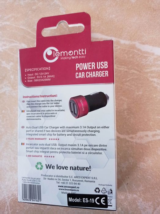 Cablu încărcate usb C și iPhone 1.5ah