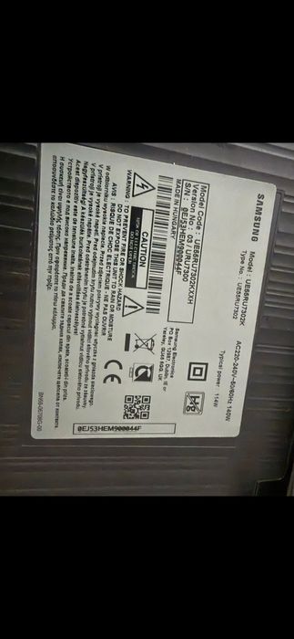 Smart Tv Samsung 4k 138 cm, display fisurat