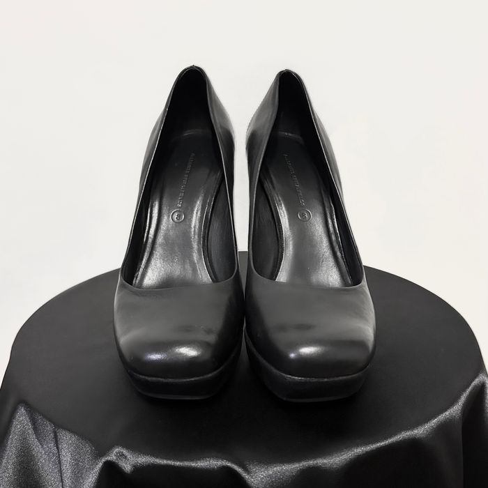 AllSaints Spitalfields оригинальные авангардные кожаные туфли