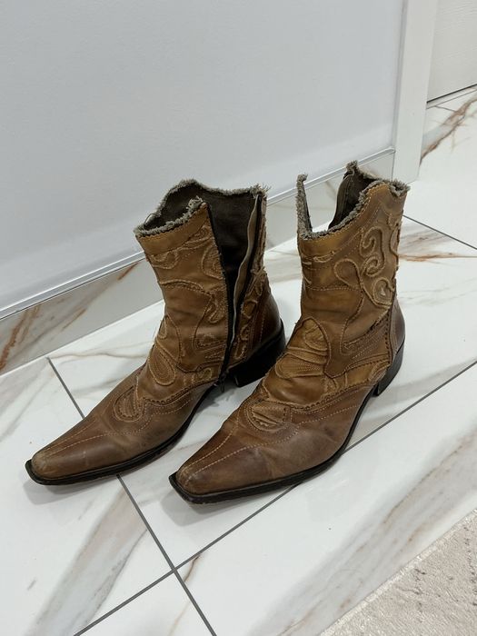 Ковбойски ботуши Аldo - size 41 - естествена кожа