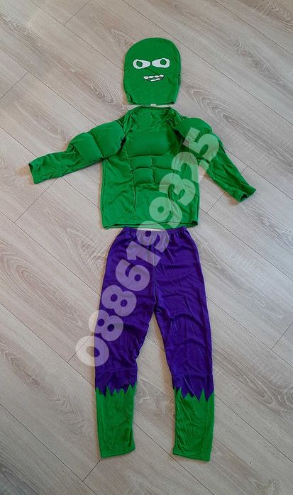 Детски маскировъчен костюм Хълк
