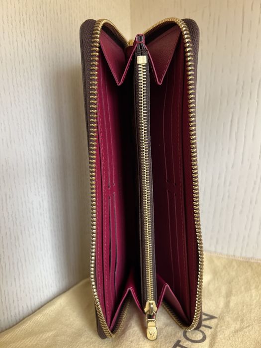 Кошелек Louis Vuitton Zippy Wallet Fuchsia Оригинал