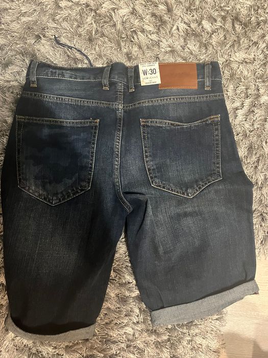 Мъжки дънкови къси гащи