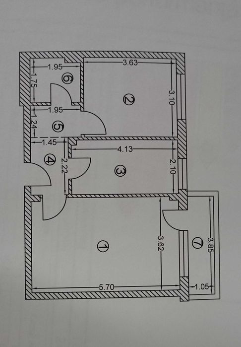 Apartament 2 camere — Titan | Mobilat | Utilat | Loc de parcare