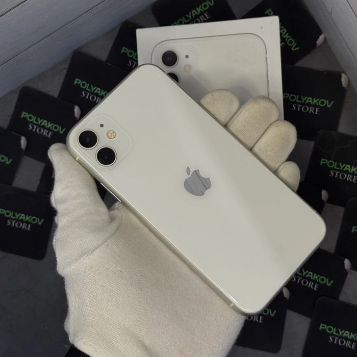 Iphone 11 white 128/100
