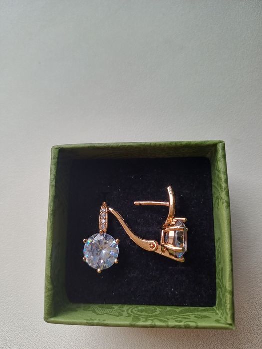 Серьги и подвеска 585 пробы