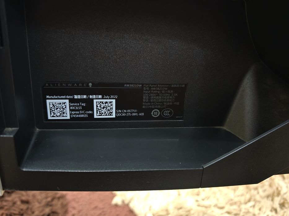 Монитор Dell Alienware 38