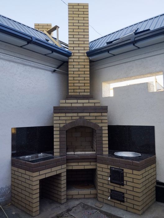 барбекю мангал летня кухна