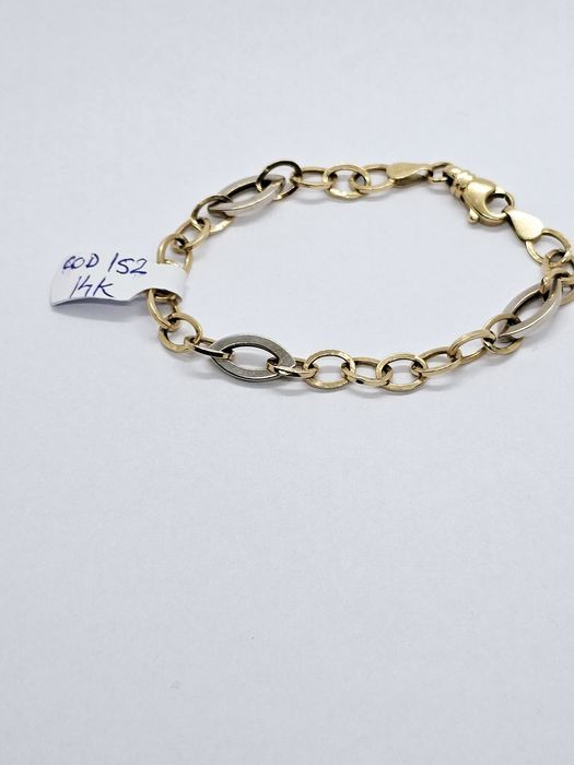 Vand bratara din aur 14 k 5.19 g cod 152