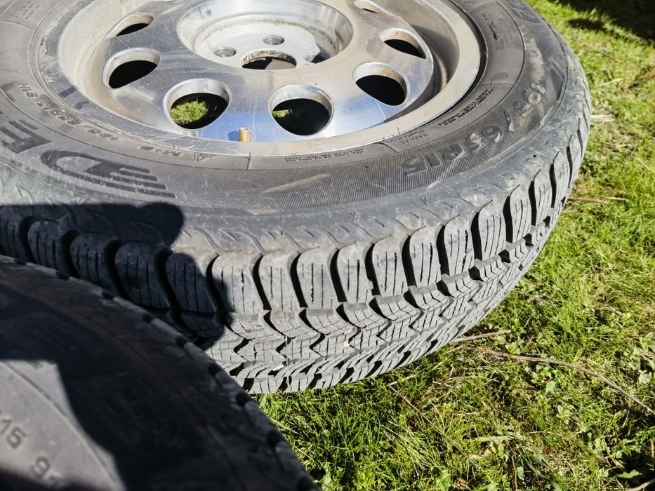 Джанти "телефонни шайби" 15 със зимни гуми 195/65/15