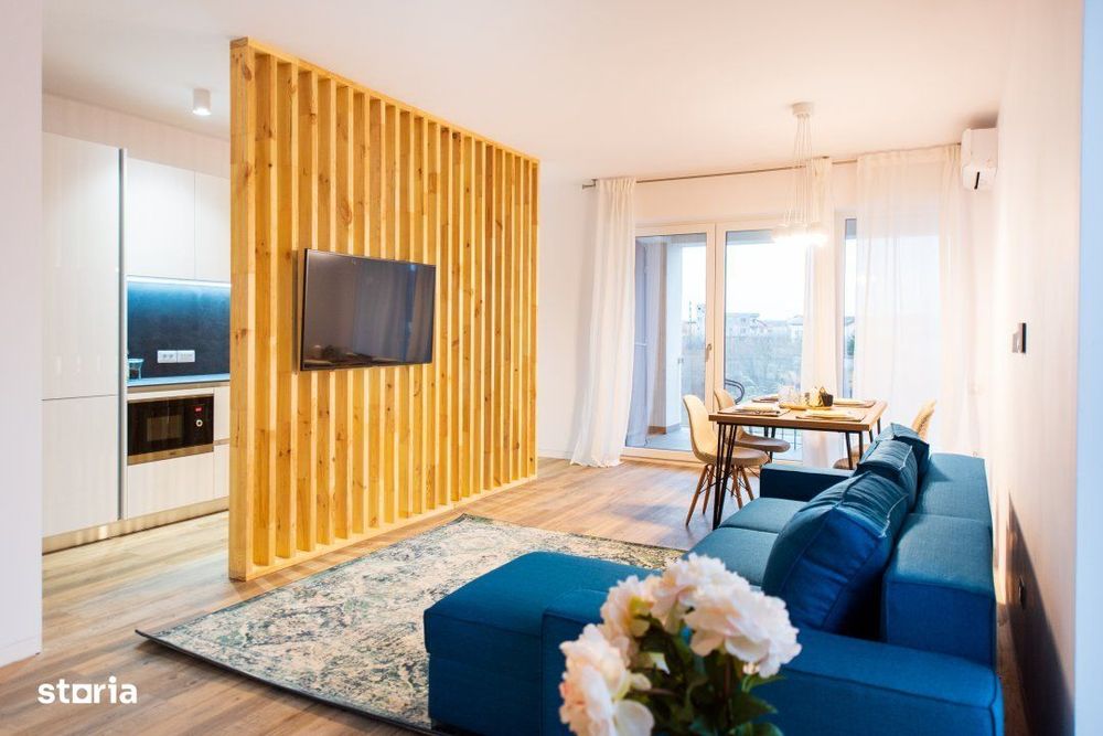 Pipera: Apartament cu 2 camere deosebit, cu vedere catre lac! — fotografia 1