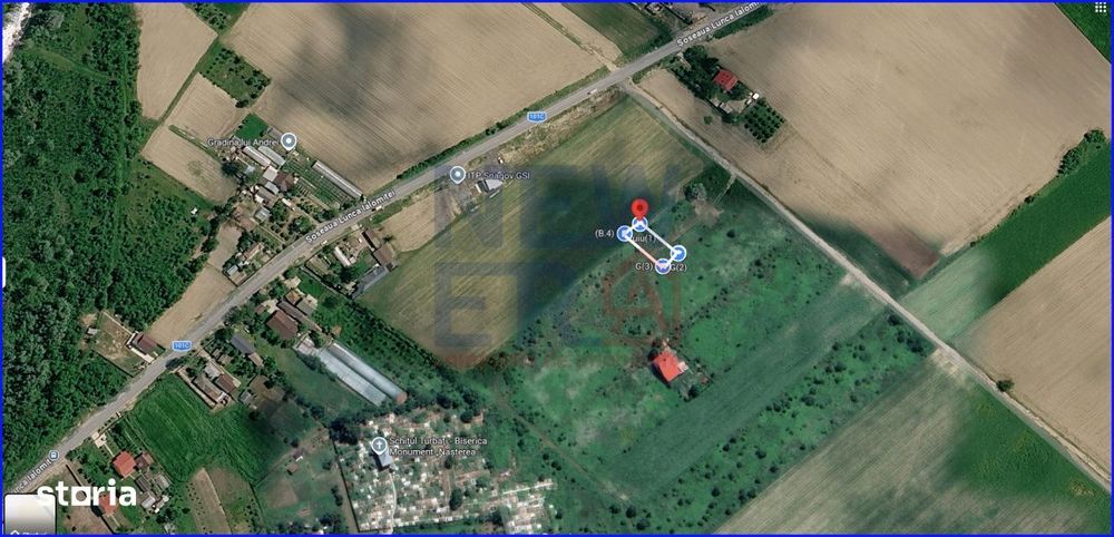 Teren intravilan 477 mp | 15 m front | Gruiu – Silistea Snagovului
