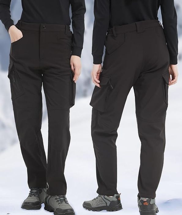 Pantaloni cu incalzire pentru femei ideali pentru ski sau drumetii