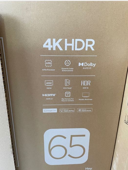 TCL 55V6C 315$, TCL 65V6C 415 телевизор есть в наличии поштучно