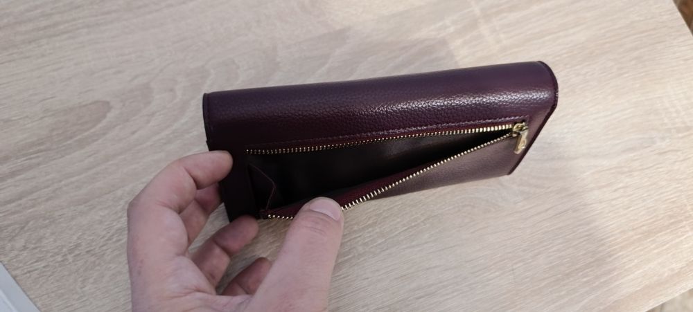 Кошелёк кожаный новый