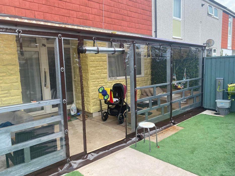 Folie transparenta terase