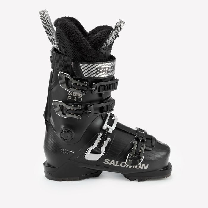 Clăpari de schi Salomon Delta 80 Hv Negru - produs resigilat Decathlon