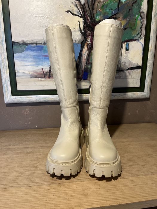 Дамски ботуши естествена кожа 38 номер