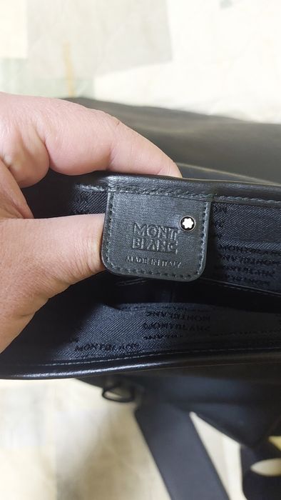 Мъжка кожена чанта Montblanc