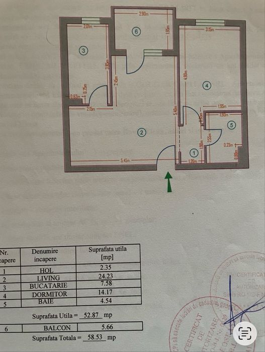 Pipera - Direct proprietar: Inchiriez Apartament 2 camere (loc de parcare inclus)