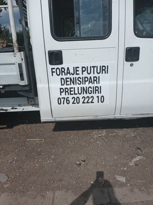Puțuri denisipari piloni .