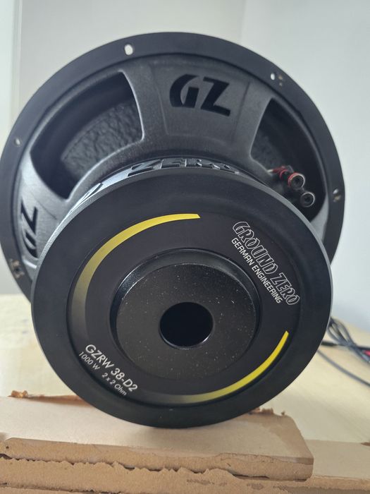 Subwooofer 15" Ground Zero GZRW-38D2