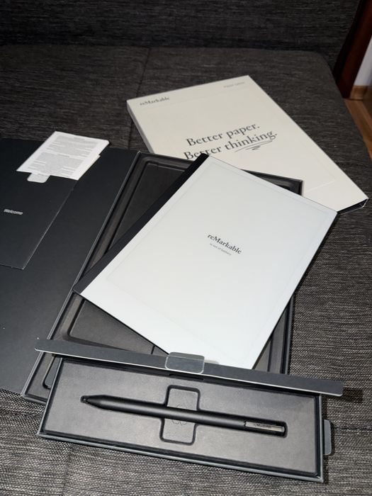 Таблет reMarkable 2 + Marker Plus (Pro писалка) - Като нов!