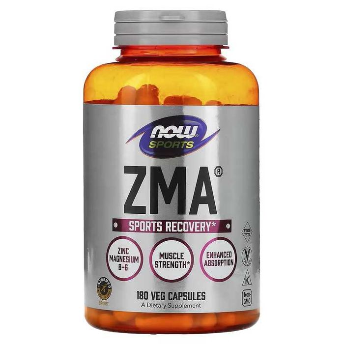 NOW Foods Sports ZMA Sports Recovery 180 и 90 капсул