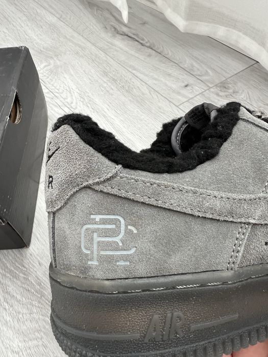 Nike Air Force 1 Low Grey Suede Winter