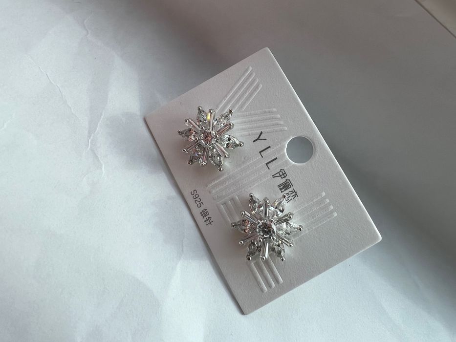 Accesoriu Par  + Cercei mireasa sau cununie civilă