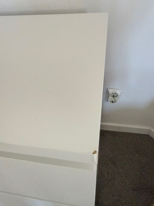 Comodă albă IKEA