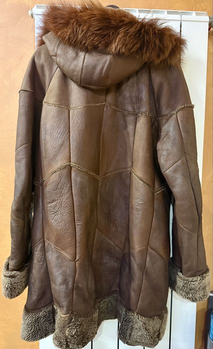 Дамски кожух естествена кожа