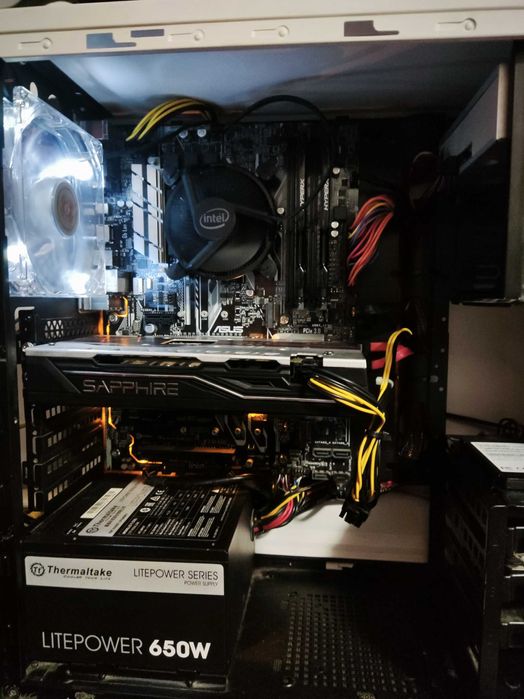 Бюджетен геймърски компютър i5-7500,Rx580,2x8GB, Z270K