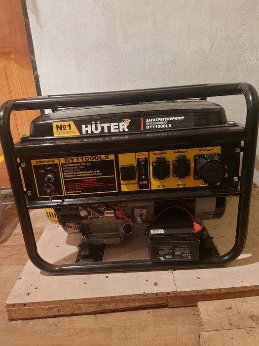 Генератор бензиновый Hunter мощность 9квт