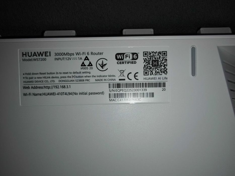 Pachet Sistem Mesh Wi-Fi 6 Huawei – 3 Unități (Huawei Mesh 3 + AX3 Quad-core)
