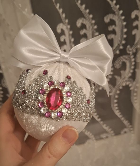 Игрушки елочные ручной работы