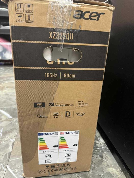 Hope Amanet P5-Monitor Gaming curbat LED VA ACER Nitro, 31.5", 165HZ